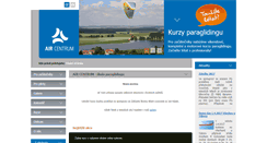 Desktop Screenshot of paragliding-kurz.cz